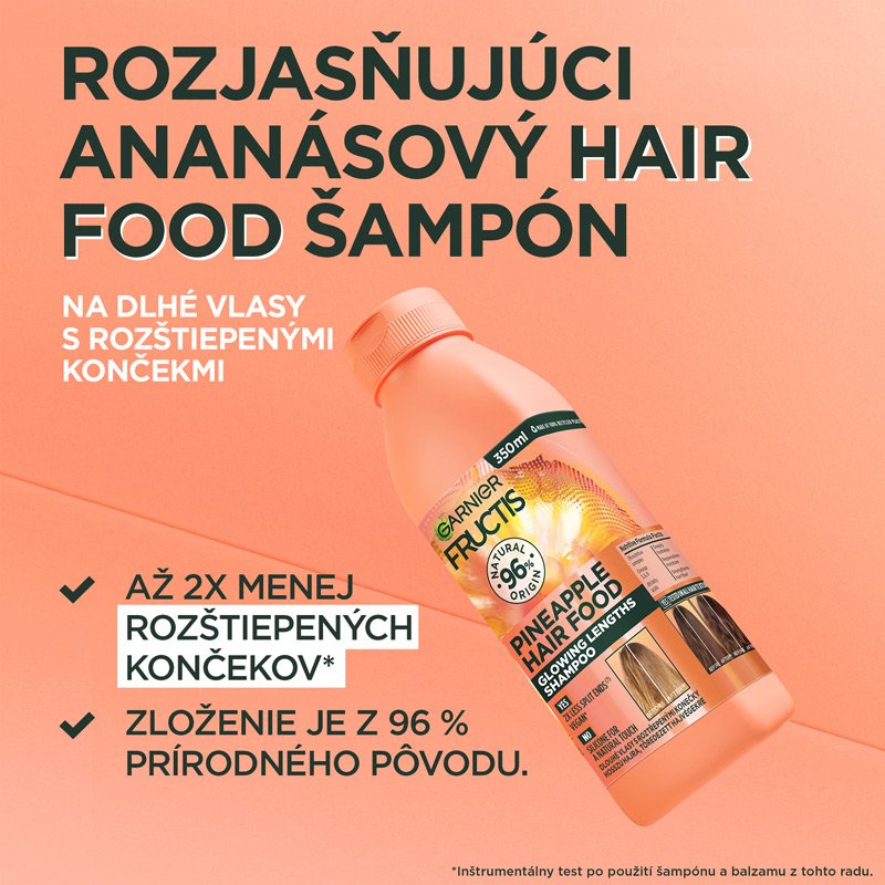 Hair Food Pineapple Rozjasňujúci šampón na vlasy - 2